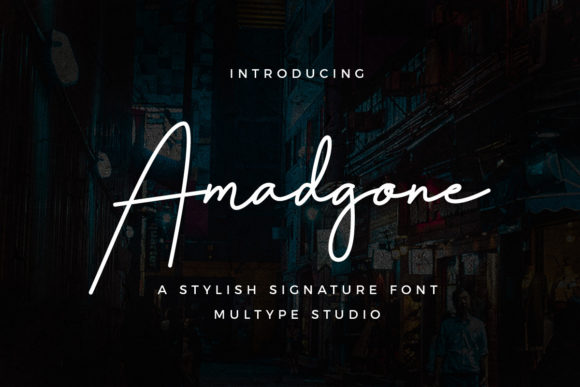 Amadgone: A Font That Speaks Clearly