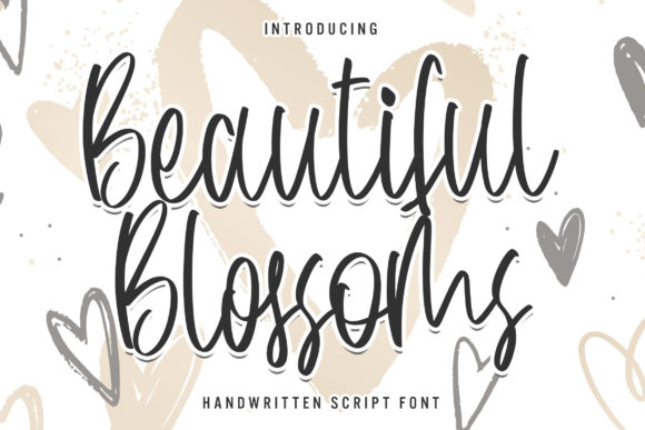 Beautiful Blossoms Font for Creative Marketing