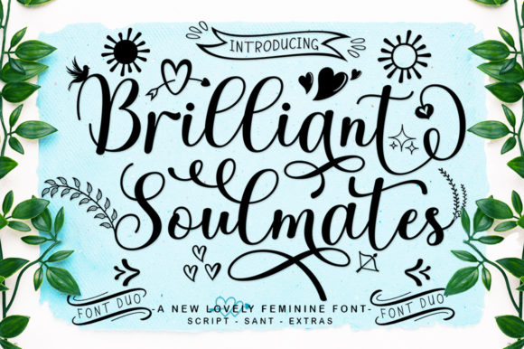 Brilliant Soulmates Font for Business