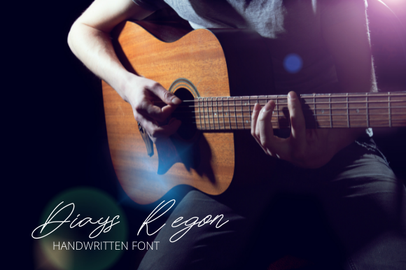 Diays Regon: Elegant Script Font