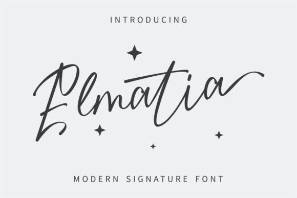 Elmatia: A Sweet Script Font for Business