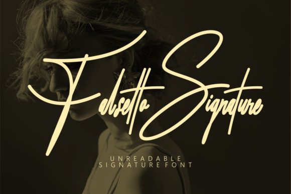 Falsetto Signature: A Font for Polished Branding