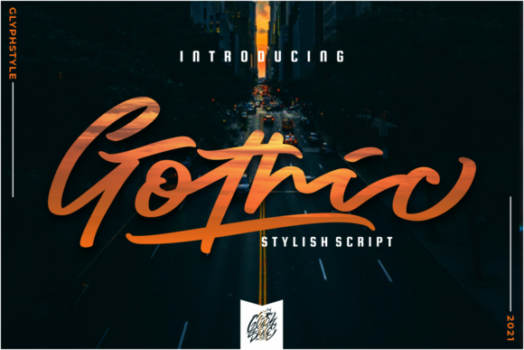 Gothic: A Stylish Script Font