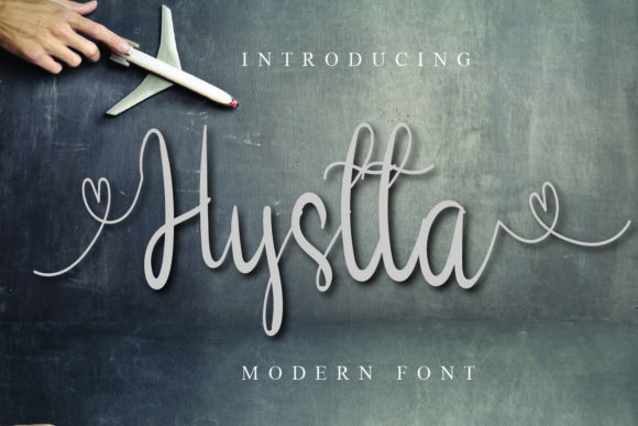 Hystta: A Refined Script Font for Business