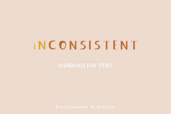Inconsistent Font for Editorial Design