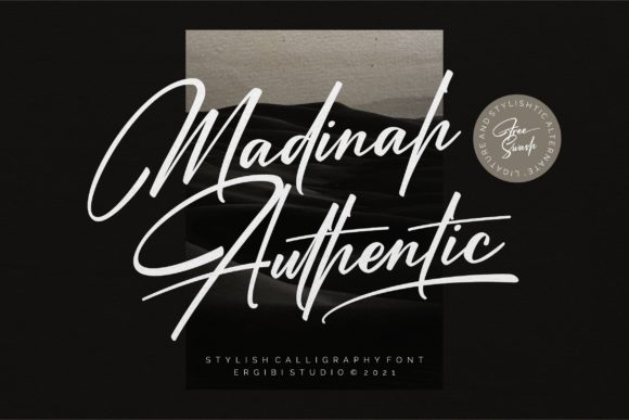 Madinah Authentic: A Refined Script Font