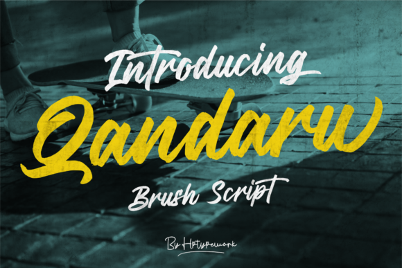Qandaru: A Bold Font for Business Branding