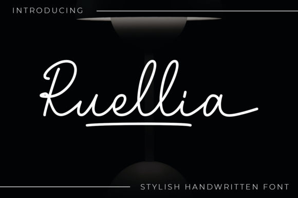 Ruellia: A Script Font for Web Design