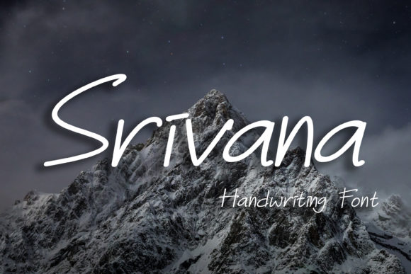 Srivana: A Handwritten Font for Business