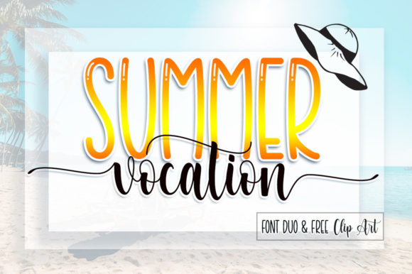 Summer Vocation Font for Web Design