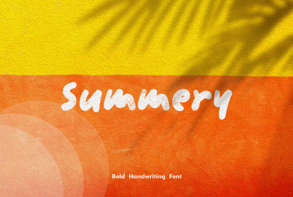 Summery: A Playful Font for Professional Branding