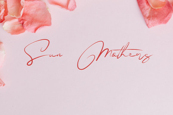 Sun Mothers Font for Creative Makers