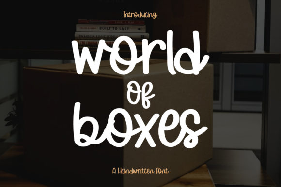 World of Boxes Font for Web Design